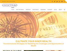 Tablet Screenshot of galicinao.com